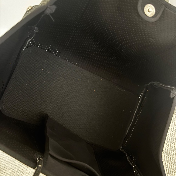 Haute Shore Neoprene Tote Grey and Black - Picture 3 of 3